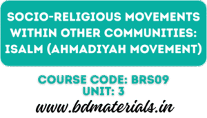 Ahmadiyah Movement