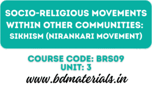 Nirankari Movement