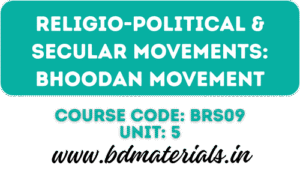 Bhoodan Movement