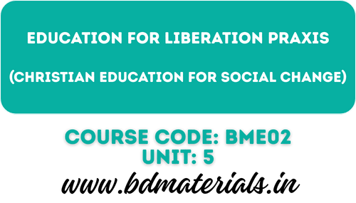 Education for Liberation Praxis