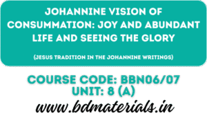 Joy and Abundant Life and Seeing the Glory