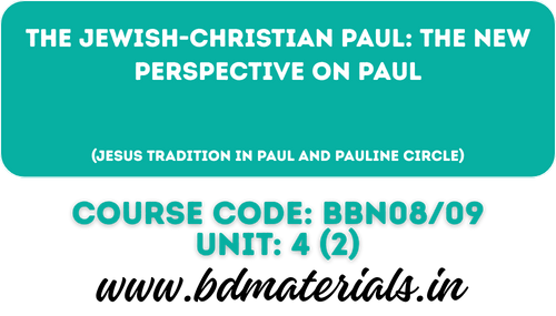 The Jewish-Christian Paul